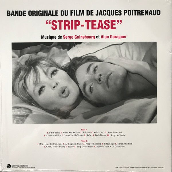 Serge Gainsbourg - Stip - Tease - La Boîte Musicale - Vinyl Records - Vinyl Records - 