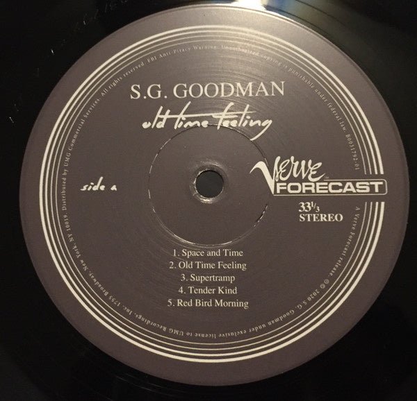 S.G Goodman - Old Time Feeling - La Boîte Musicale - Vinyl Records - Vinyl Records - 