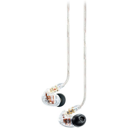 Shure - SE 535 Sound Isolating Earphones - Clear - La Boîte Musicale - Isolating Earphones - Shure - 