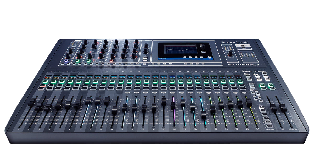Soundcraft SI-IMPACT - 40-Input Digital Mixing Console And 32-In/32-Out Usb Interface With Ipad Contr. - alternate view