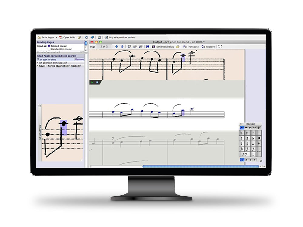 Avid PhotoScore & NotateMe Ultimate - illustrative software family artwork; hardware not included