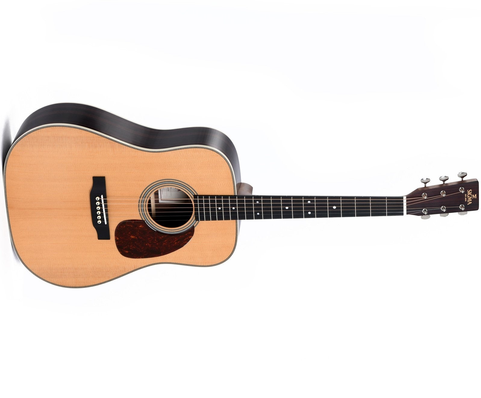 Sigma DT - 28H Acoustic Guitar Dreadnought w/SSC - D bag - La Boîte Musicale - Sigma - 