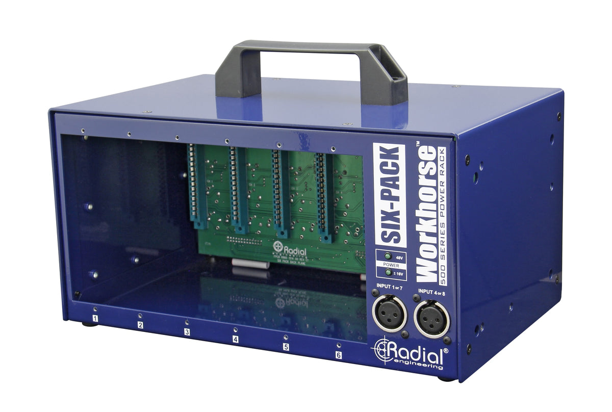Radial SixPack - 6-Slot Desktop Power Rack - product view 2