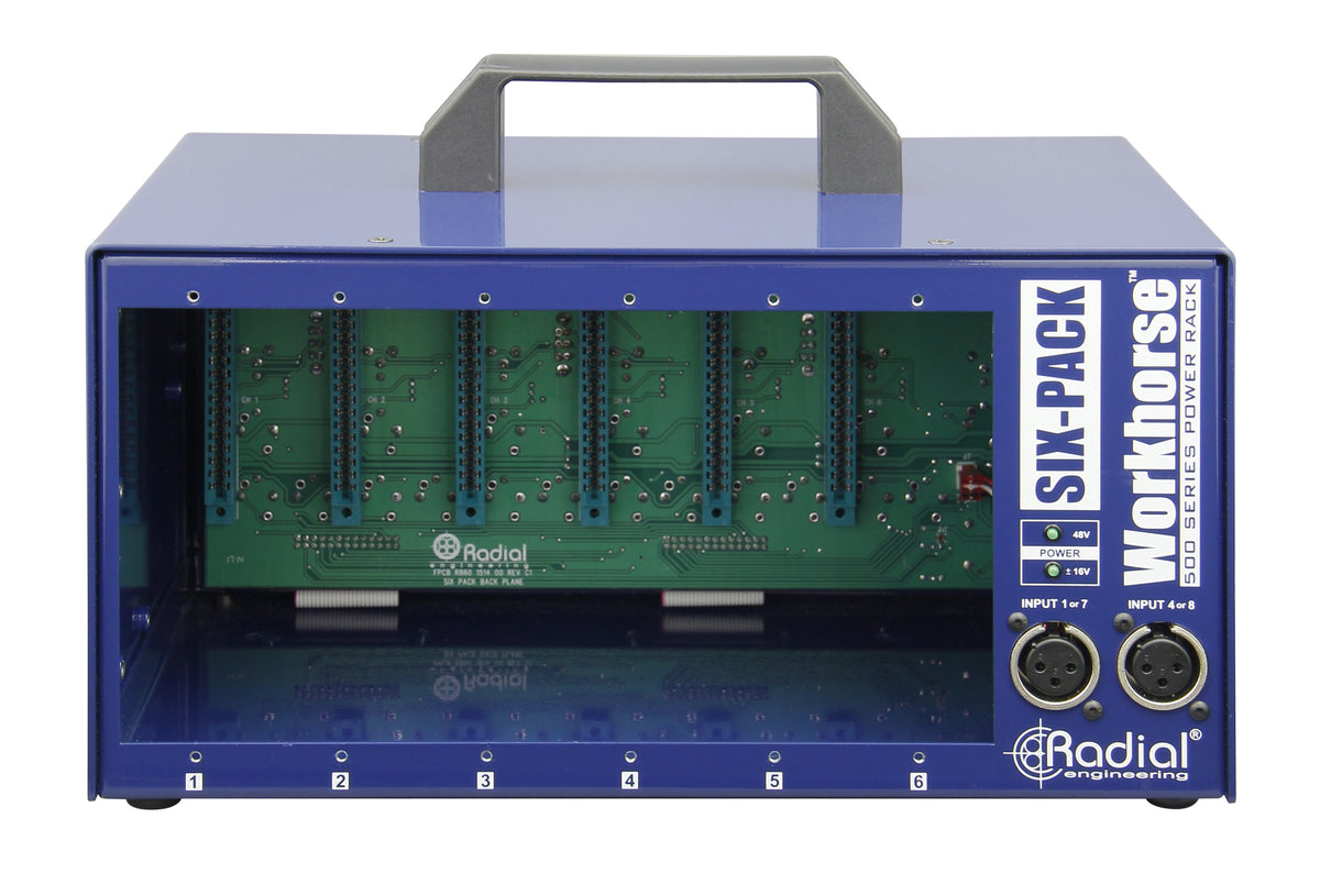 Radial SixPack - 6-Slot Desktop Power Rack - product view 3