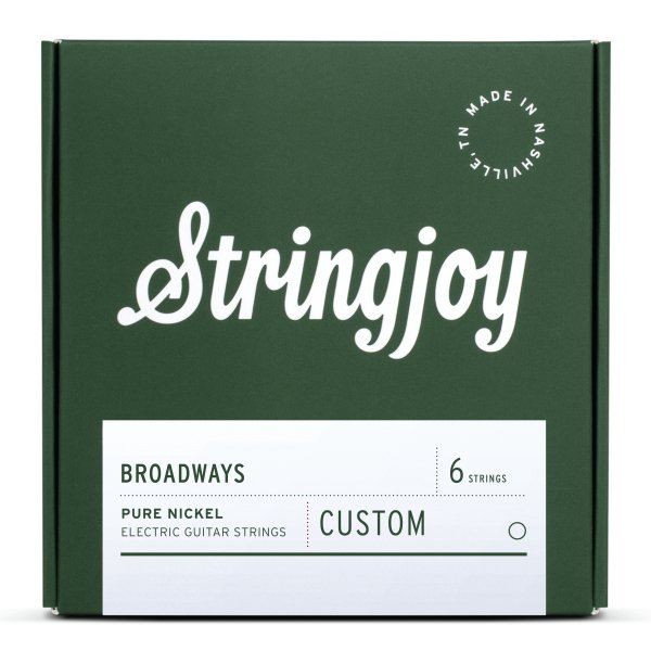 Stringjoy Broadway elect. pure nickel 10 - 48 - La Boîte Musicale - Electric Guitar Strings - Stringjoy - 