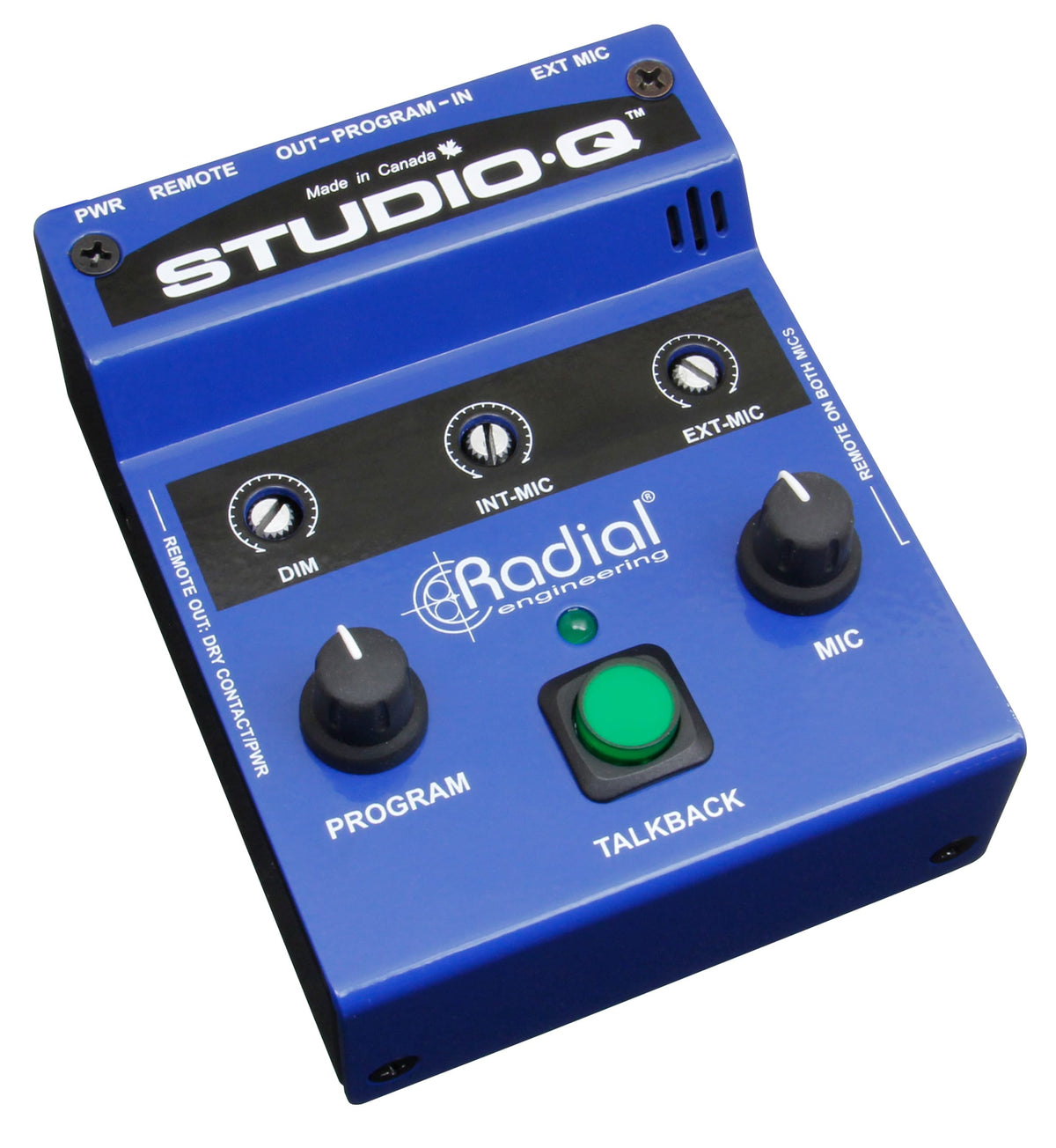 Radial StudioQ - Studio Talkback Controller - product view 2