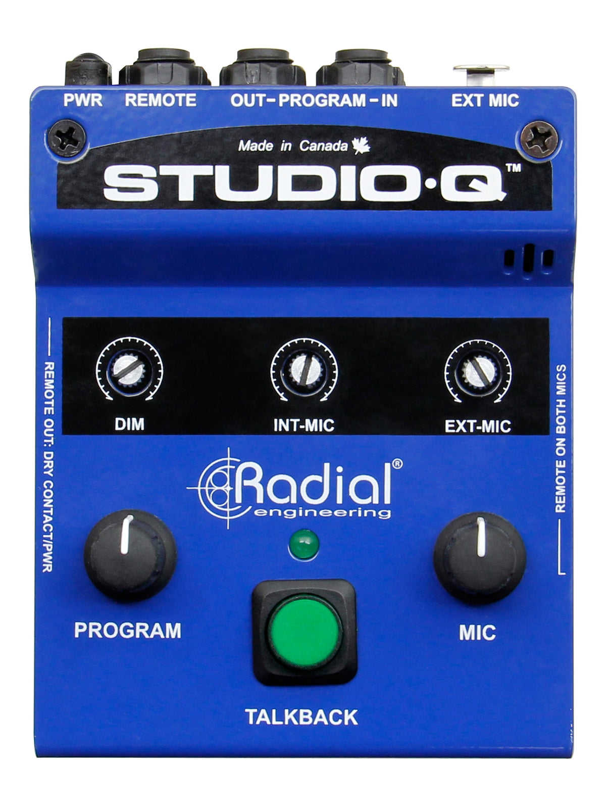 Radial StudioQ - Studio Talkback Controller - product view 1