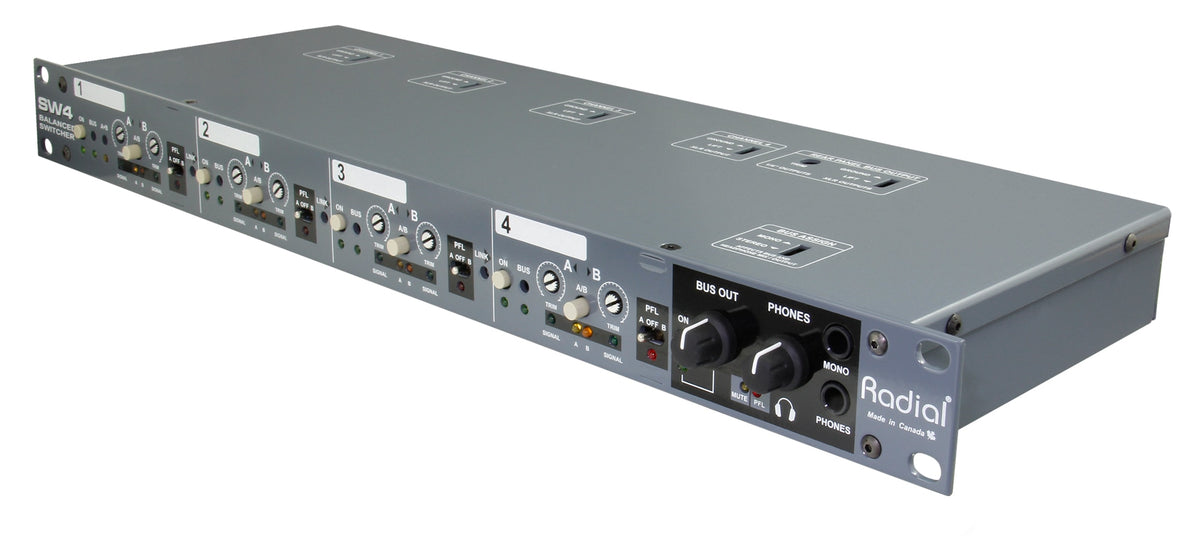 Radial SW4 - 4-Channel Switcher - product view 1