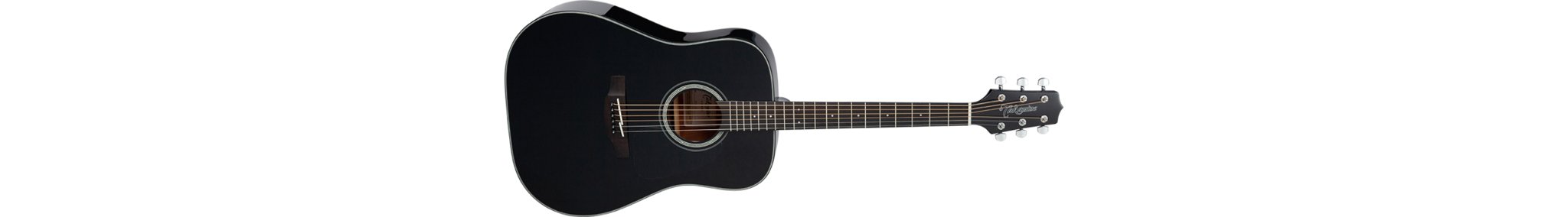 Takamine - Dreadnought Acoustic Guitar - Black - La Boîte Musicale - Acoustic Guitars - Takamine - 