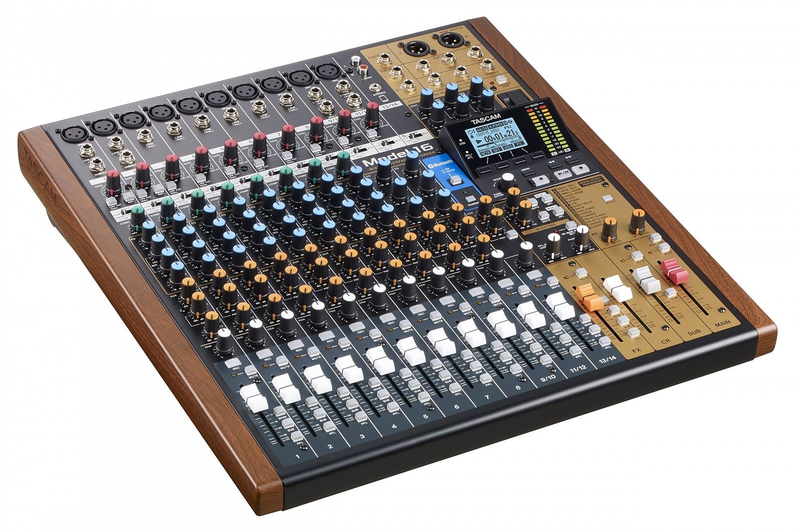 Tascam - 14 - Channel Analogue Mixer With 16 - Track Digital Recorder - La Boîte Musicale - Mixers - Tascam - 