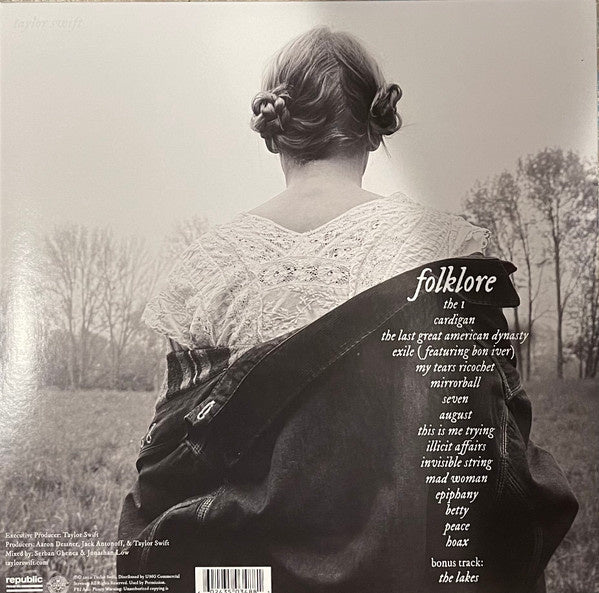 Taylor Swift - Folklore 2LP - La Boîte Musicale - Vinyl Records - Vinyl Records - 