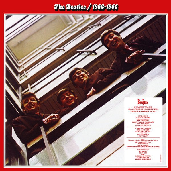 The Beatles - 1962 - 1966 The Red Album 2LP - La Boîte Musicale - Vinyl Records - Vinyl Records - 