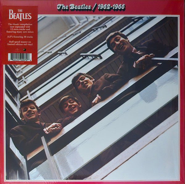 The Beatles - 1962 - 1966 The Red Album 3LP - La Boîte Musicale - Vinyl Records - Vinyl Records - 