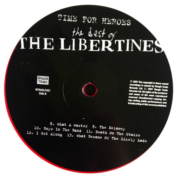 The Best Of The Libertines - Time For Heroes - LP - La Boîte Musicale - Vinyl Records - Vinyl Records - 