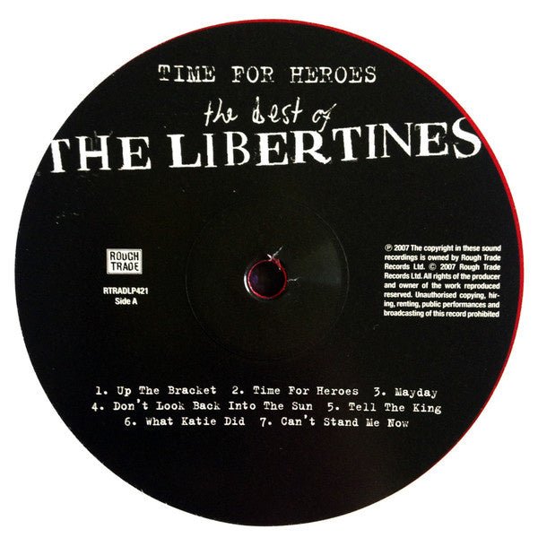 The Best Of The Libertines - Time For Heroes - LP - La Boîte Musicale - Vinyl Records - Vinyl Records - 