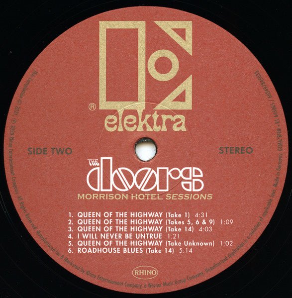 The Doors – Morrison Hotel Sessions 2xLP