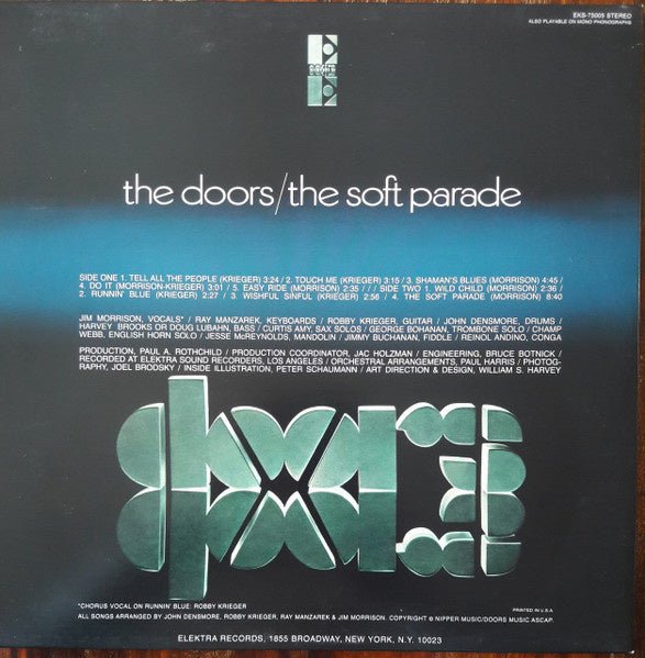 The Doors - The Soft Parade - La Boîte Musicale - Vinyl Records - Vinyl Records - 