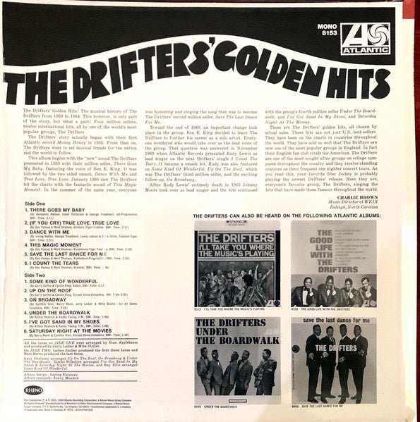 The Drifters - Golden Hits - La Boîte Musicale - Vinyl Records - Vinyl Records - 