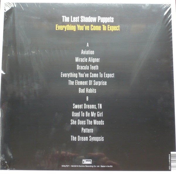 The Last Shadow Puppets - Everything You've Come To Expect - LP - La Boîte Musicale - Vinyl Records - Vinyl Records - 