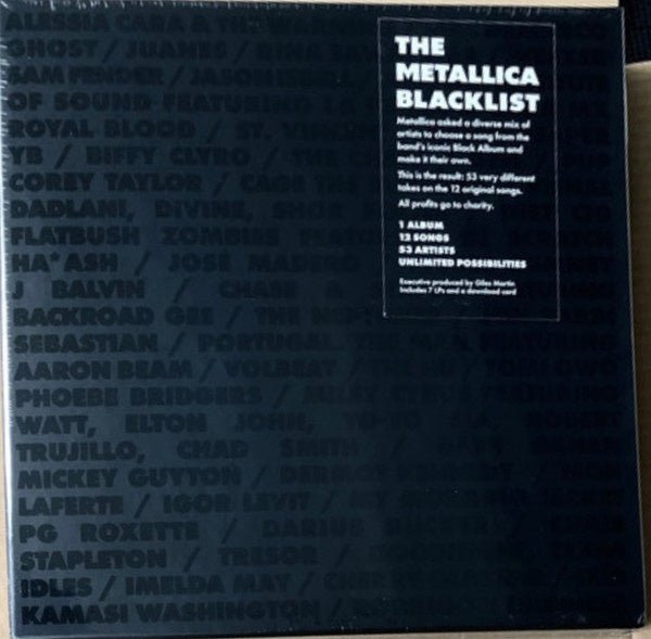 The Metallica Blacklist - La Boîte Musicale - Vinyl Records - Vinyl Records - 