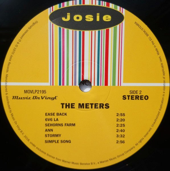 The Meters LP - La Boîte Musicale - Vinyl Records - Vinyl Records - 