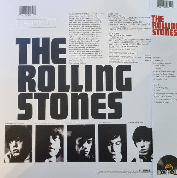 The Rolling Stones - Exclusive Numbered Limited Edition - La Boîte Musicale - Vinyl Records - Vinyl Records - 