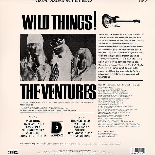 The Ventures - Wild Things - La Boîte Musicale - Vinyl Records - Vinyl Records - 