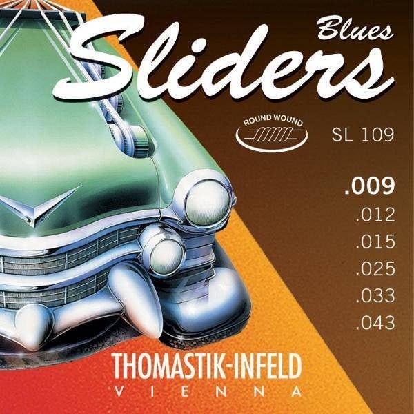 Thomastik - Infeld - Electric Guitar Strings Sliders Blues - La Boîte Musicale - Electric Guitar Strings - Thomastik - Infeld - 