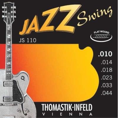 Thomastik infield elect. swing 10 - 44 flatwound - La Boîte Musicale - Electric Guitar Strings - Thomastik - Infeld - 