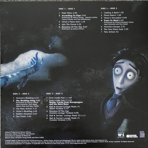 Tim Burton's Corpse Bride - Original Motion Picture Soundtrack - La Boîte Musicale - Vinyl Records - Vinyl Records - 