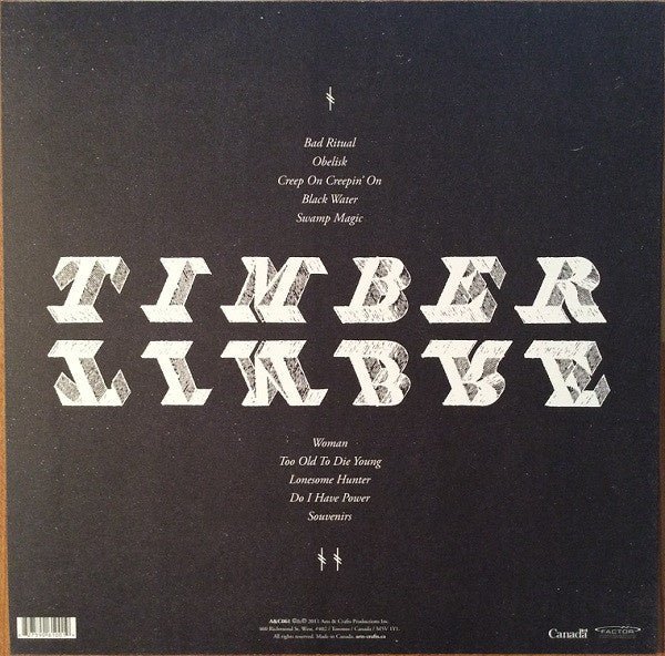 Timber Timbre - Creep On Creeping' On - La Boîte Musicale - Vinyl Records - Vinyl Records - 