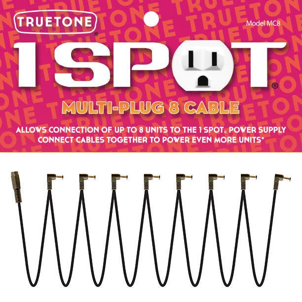 Truetone 1 spot 8 plugs - La Boîte Musicale - Truetone - 