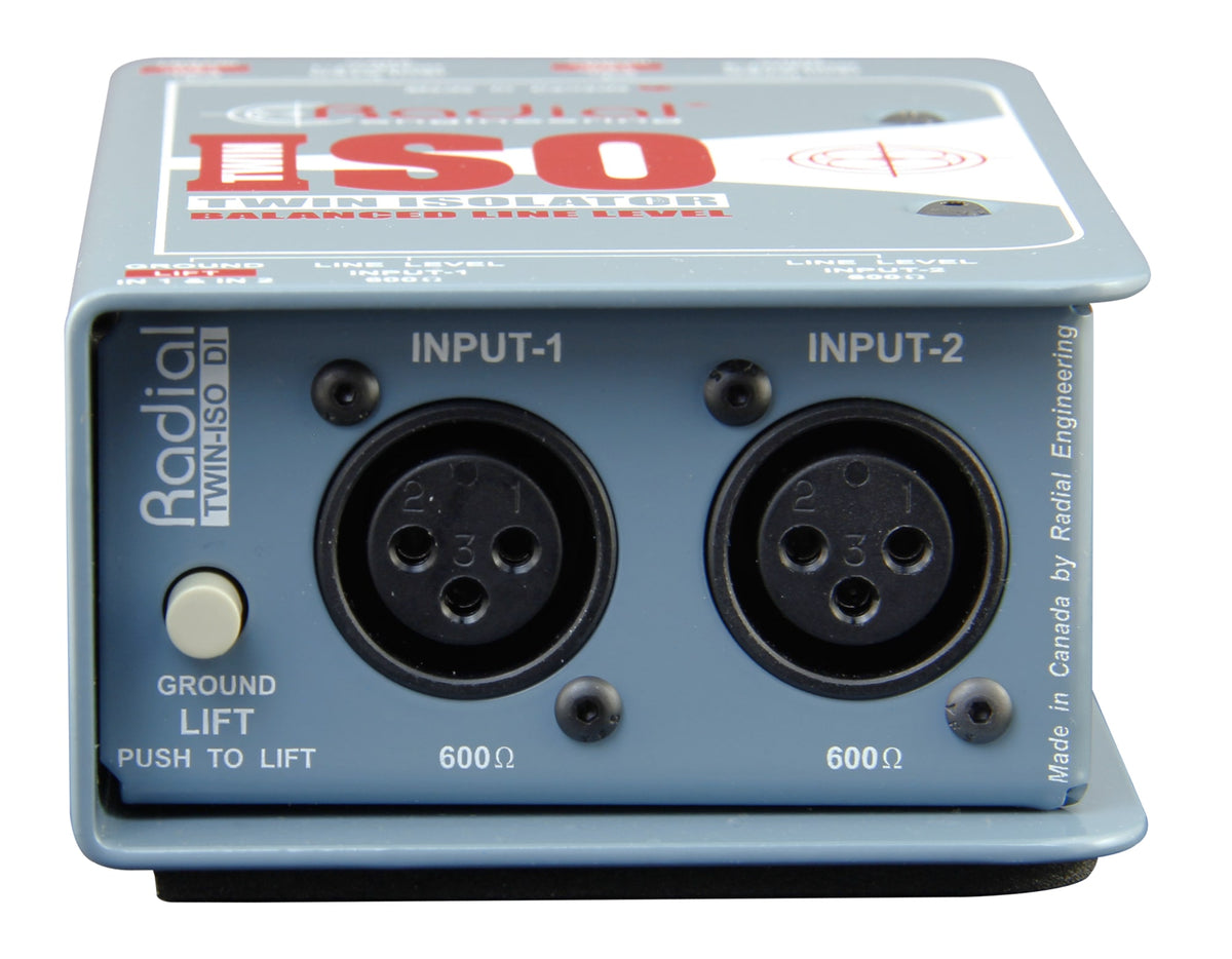 Radial Twin-Iso - Line Level Isolator - product view 3
