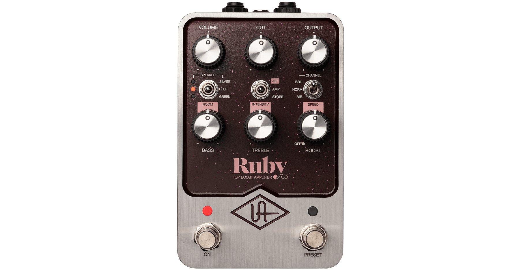 Universal Audio - Ruby Top Boost Amplifier '63 - La Boîte Musicale - Booster - Universal Audio - 