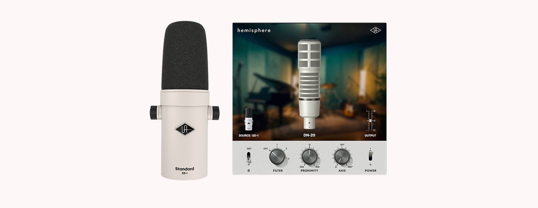 Universal Audio - SD - 1 Dynamic Microphone - La Boîte Musicale - La Boîte Musicale - 