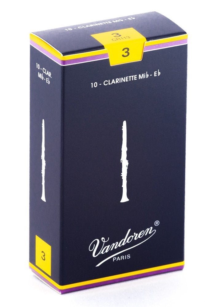 Vandoren Eb - Clarinet Traditional Reeds Strength 3 - La Boîte Musicale - Vandoren - 