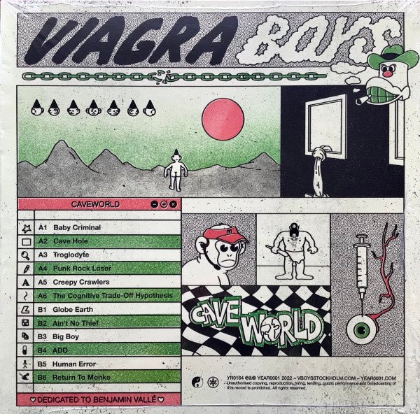 Viagra Boys - Cave World - La Boîte Musicale - Vinyl Records - Vinyl Records - 