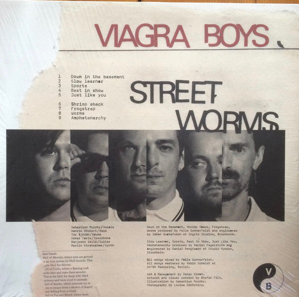 Viagra Boys - Street Worms - La Boîte Musicale - Vinyl Records - Vinyl Records - 