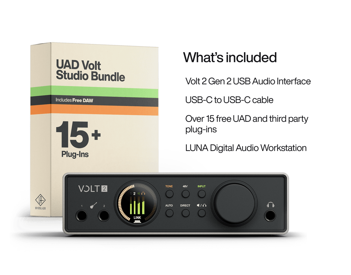 Universal Audio Volt 2 Gen 2 USB Audio Interface - product view 2