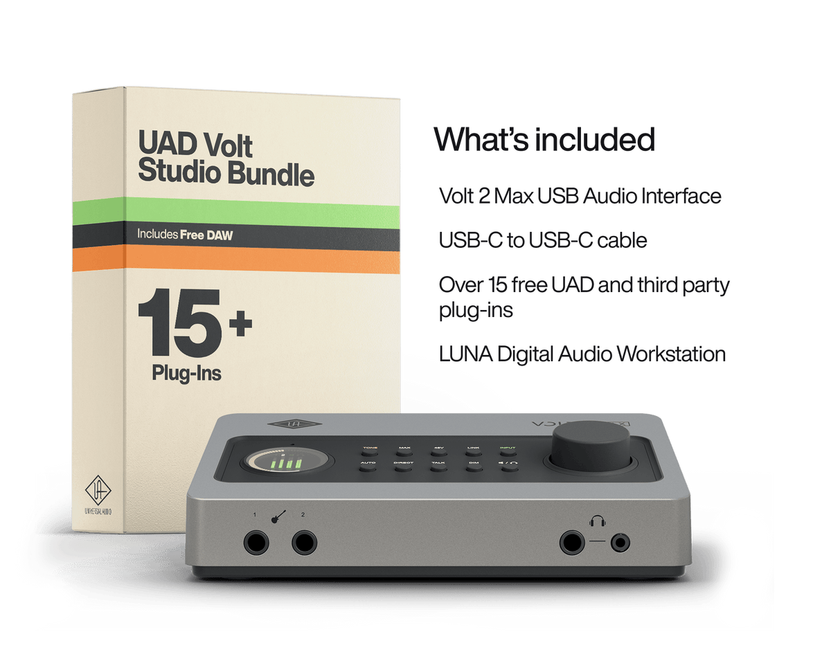 Universal Audio Volt 2 Max USB Audio Interface - product view 2