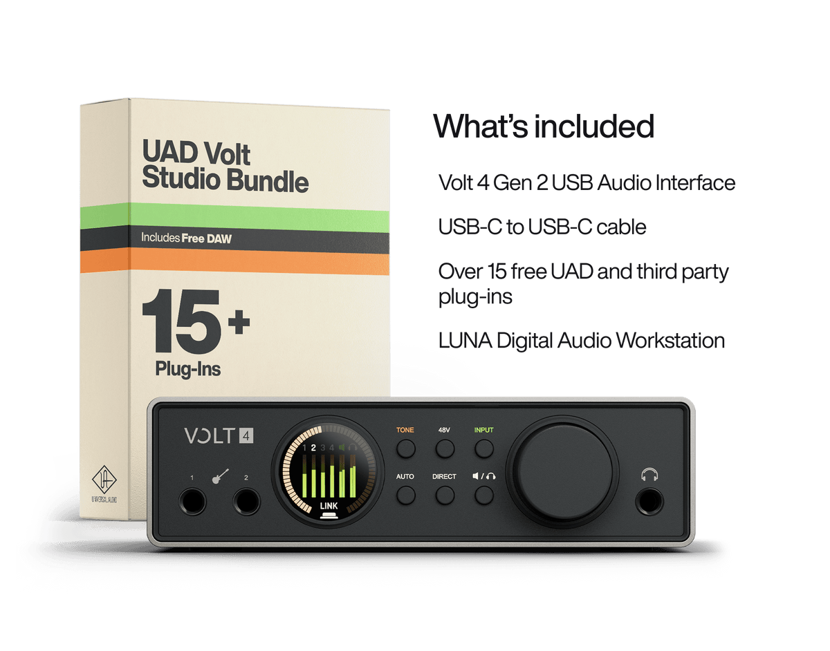 Universal Audio Volt 4 Gen 2 USB Audio Interface - product view 2