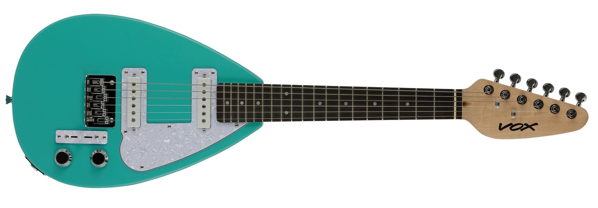 Vox - Mini Teardrop Electric Guitar MK III - Aqua Green - La Boîte Musicale - Electric Guitars - Vox - 