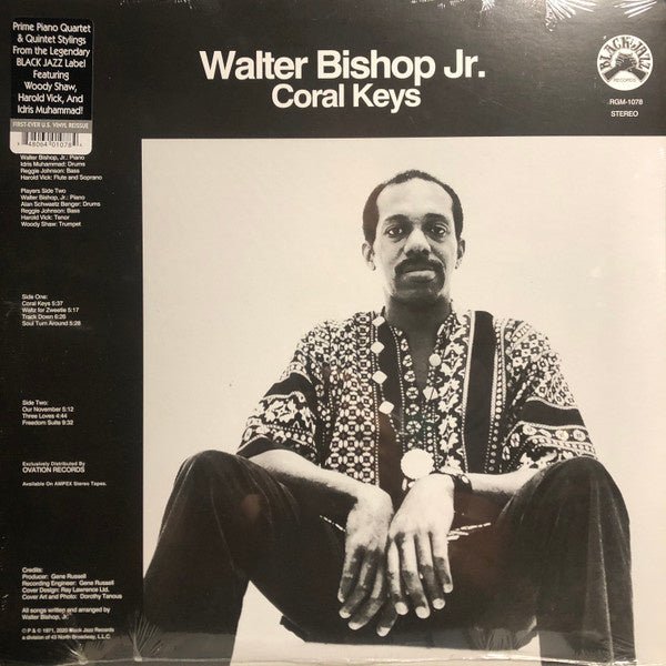 Walter Bishop Jr. – Coral Keys - La Boîte Musicale - Vinyl Records - Vinyl Records - 