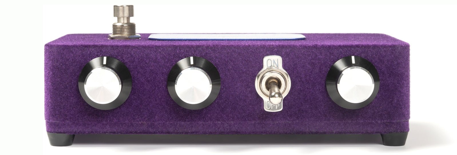 Warm Audio - Foxy Tone Box Pedal For Fuzz Distortion + 9V Adapter - Limited Edition Purple - La Boîte Musicale - Fuzz - Warm Audio - 