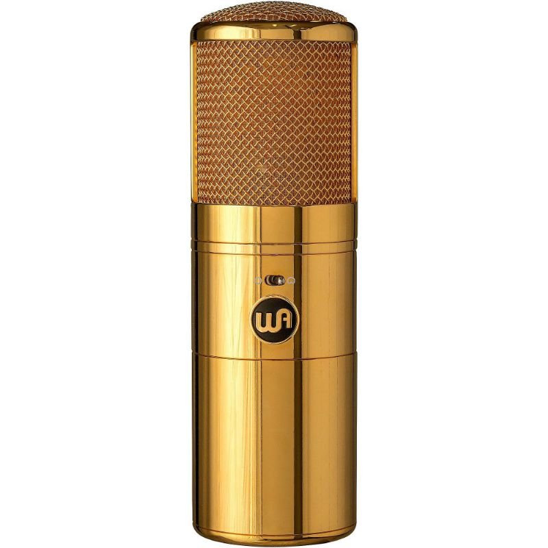 Warm Audio - WA - 8000G Tube Condenser Microphone, Gold - La Boîte Musicale - Microphones - Warm Audio - 