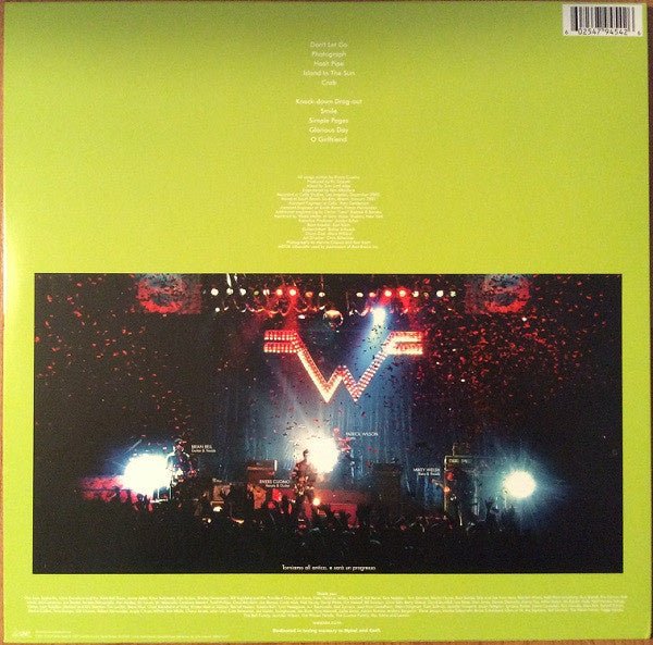 Weezer - s/t- green album LP