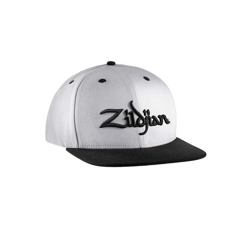 Zildjian White 6 Panel Snapback Hat
