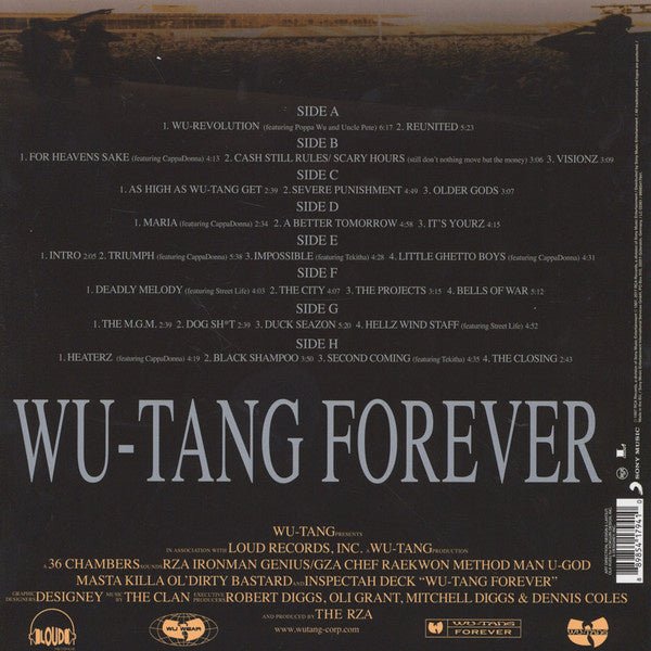 Wu - Tang Clan - Wu - Tang Forever 4LP - La Boîte Musicale - Vinyl Records - Vinyl Records - 