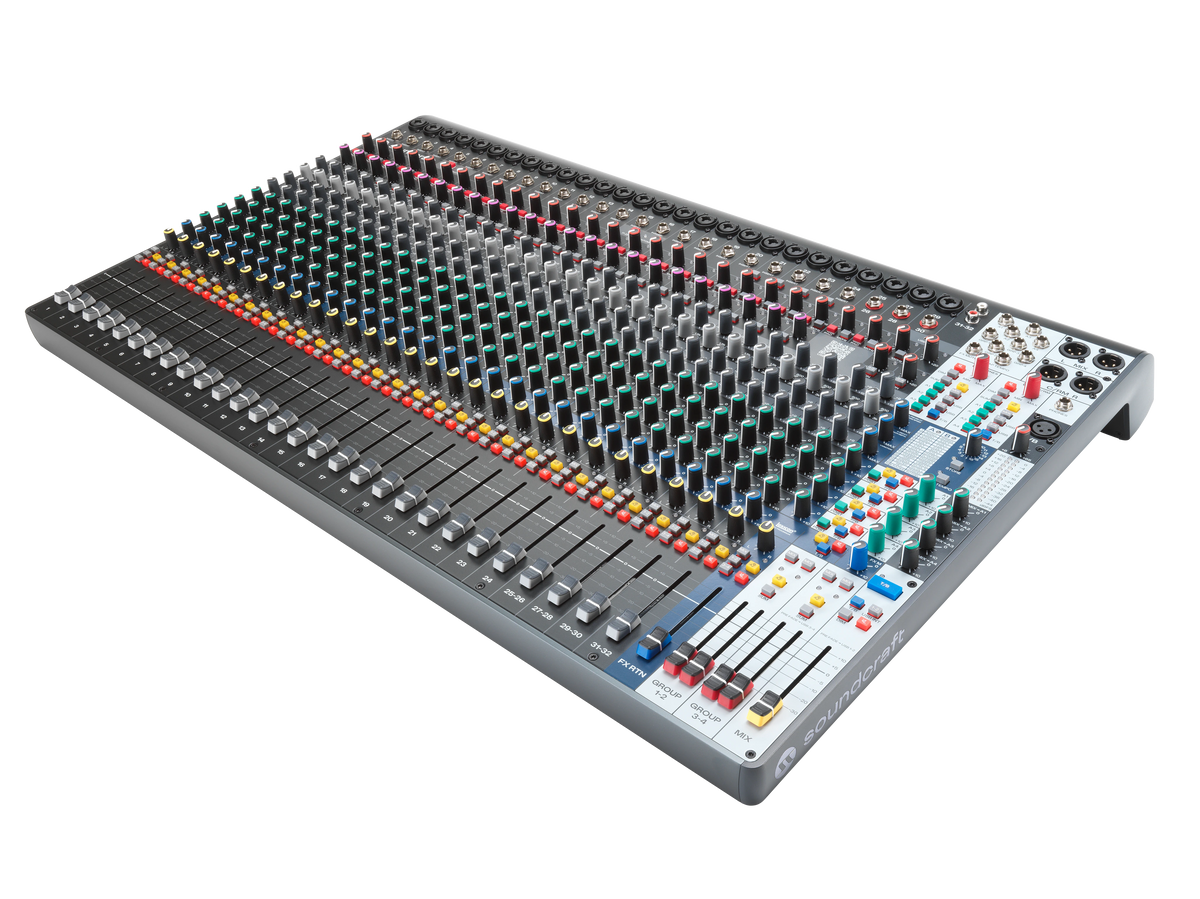 Soundcraft SIGNATUREPLUS-32-US - Signature Plus 32-Channel Mixer with Lexicon Effects