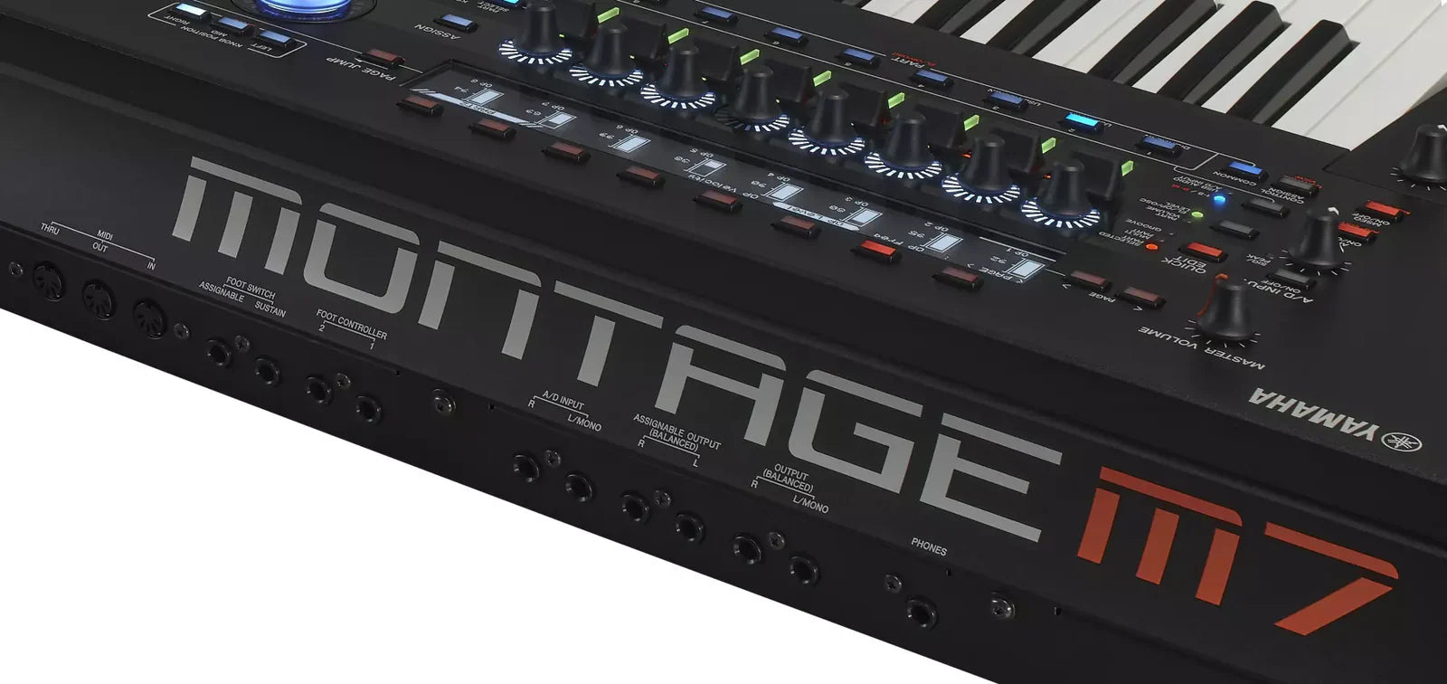 Yamaha MONTAGE M7 Hi-End Music Synthesizer With FSX Channel After Touch Action - 76 Keys
